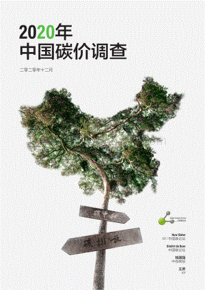 《2020年中國碳價調查》全文電子版.pdf